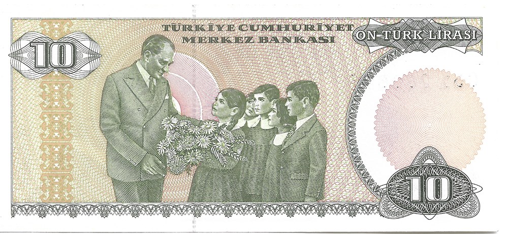 10 livres turques billets asie turquie 10 livres turques