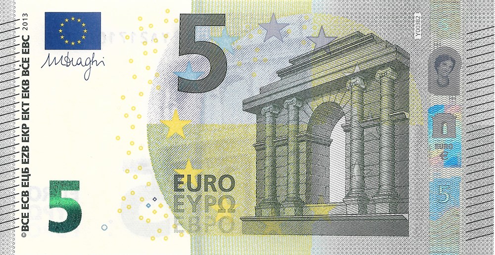 5 euros billets europe grece 5 euros