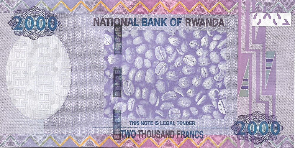billets afrique rwanda 2 000 francs