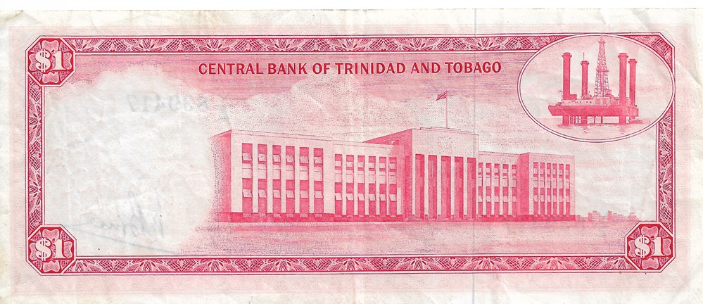 1 dollar billets amerique centrale et caraibes trinite tobago 1 dollar