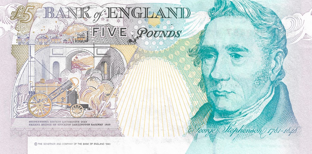 5 livres billets europe royaume uni 5 livres