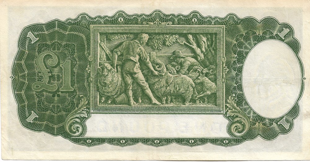 1 livre billets oceanie australie 1 livre