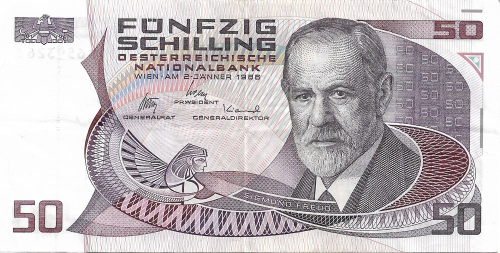 50 schillings billets europe autriche 50 schillings