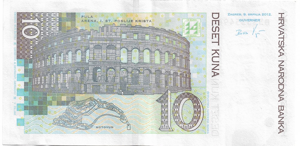 10 kuna billets europe croatie 10 kuna