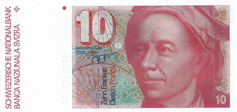 10 francs billets europe suisse 10 francs