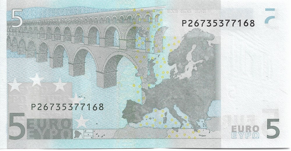 5 euros billets europe pays bas 5 euros