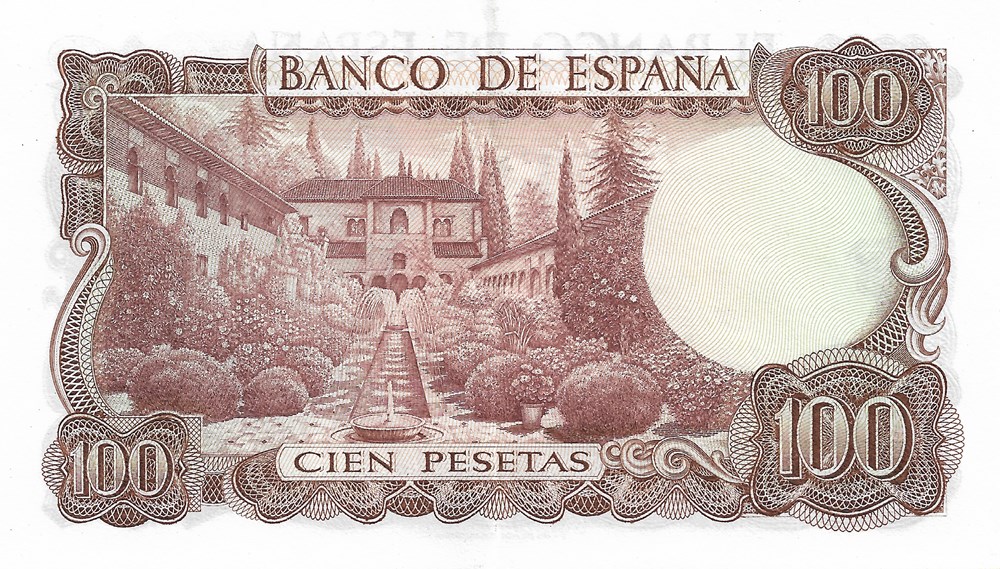 100 pesetas billets europe espagne 100 pesetas