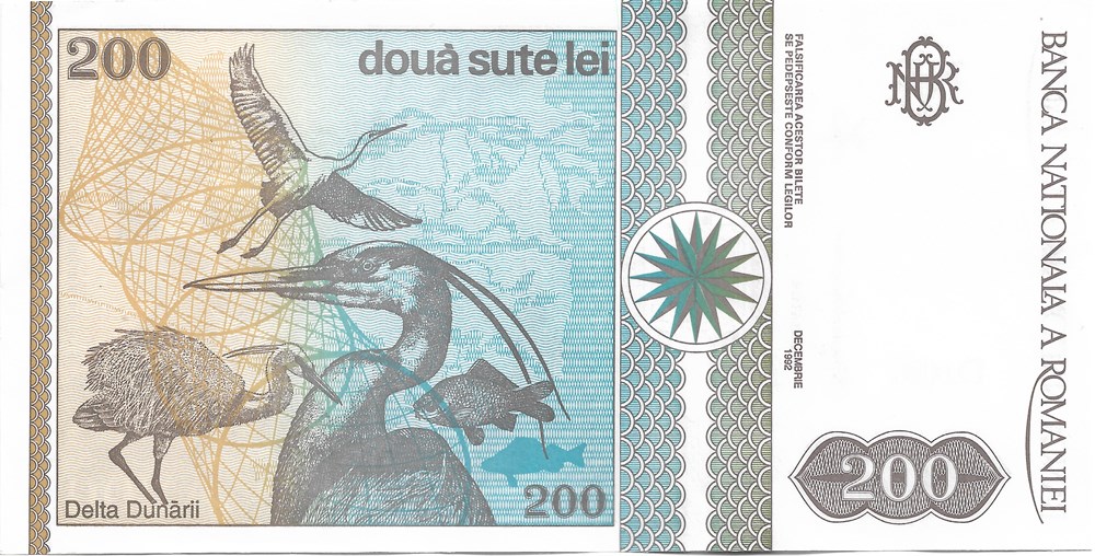 200 lei billets europe roumanie 200 lei