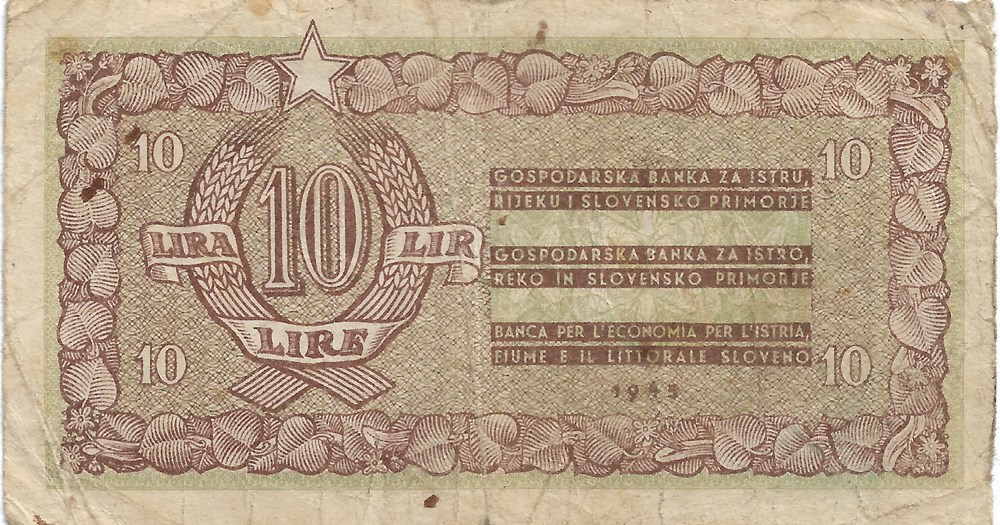 10 lires billets europe yougoslavie 10 lires