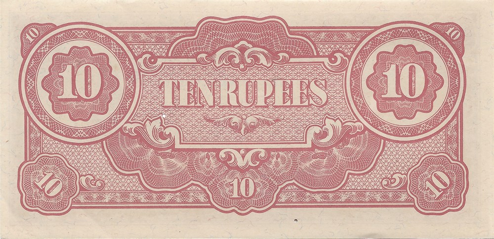 billets asie myanmar 10 roupies