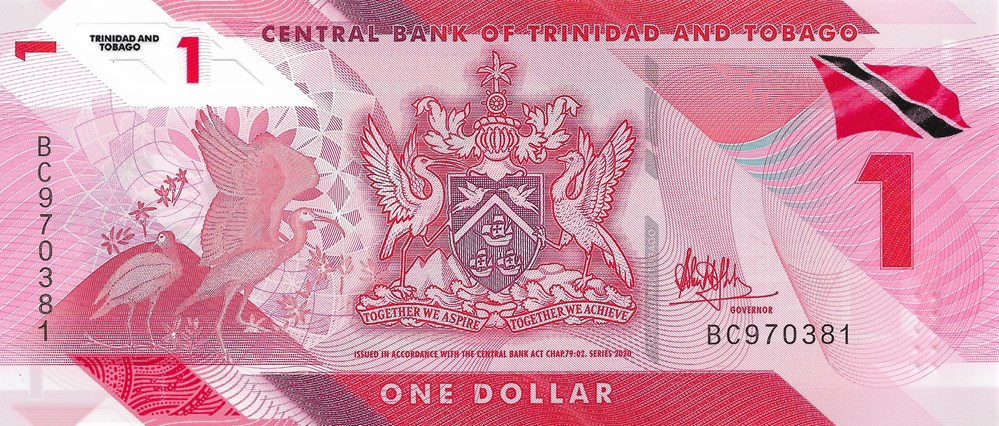 billets amerique centrale et caraibes trinite tobago 1 dollar