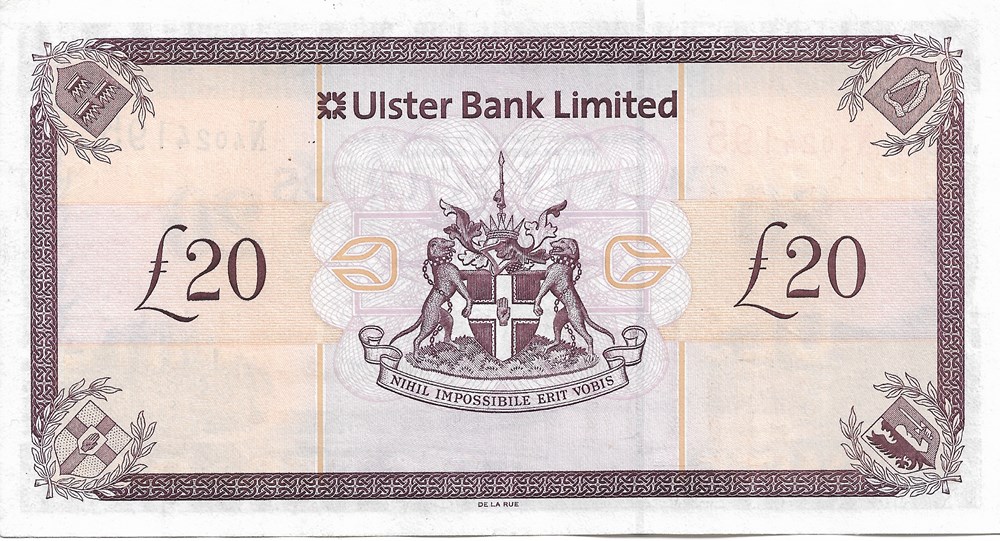 billets europe royaume uni 20 livres sterling