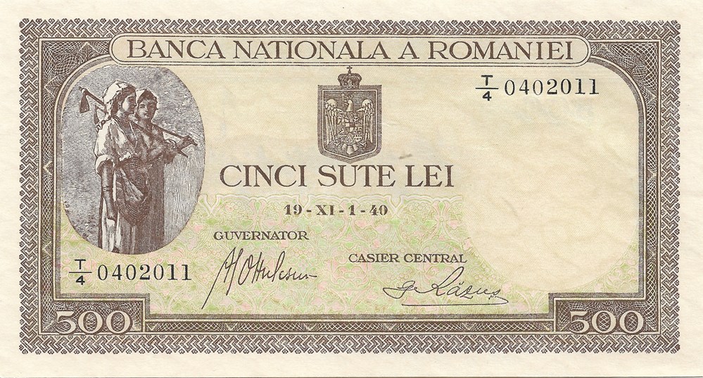 500 lei billets europe roumanie 500 lei