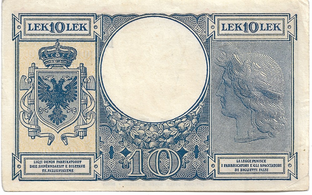 10 lek billets europe albanie 10 lek