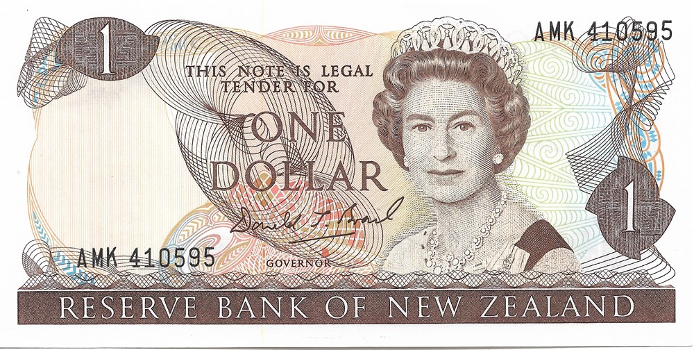 1 dollar billets oceanie nouvelle zelande 1 dollar