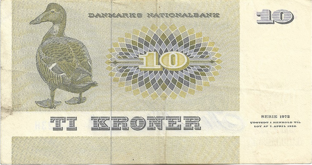 10 couronnes billets europe danemark 10 couronnes