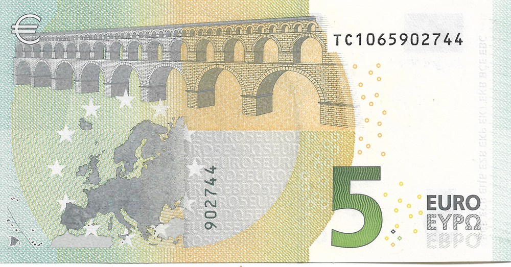 5 euros billets europe irlande 5 euros