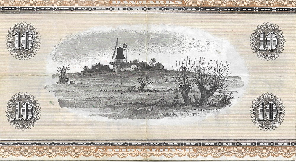 10 couronnes billets europe danemark 10 couronnes