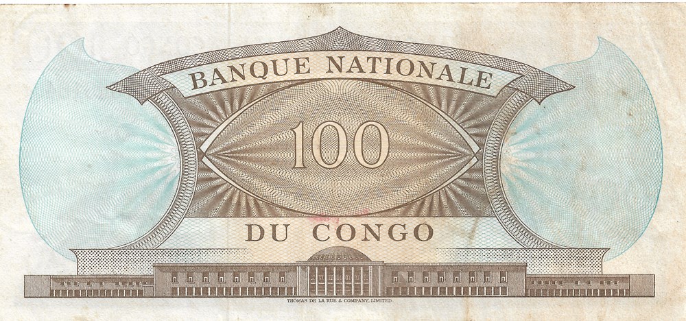 100 francs billets afrique republique democratique du congo 100 francs