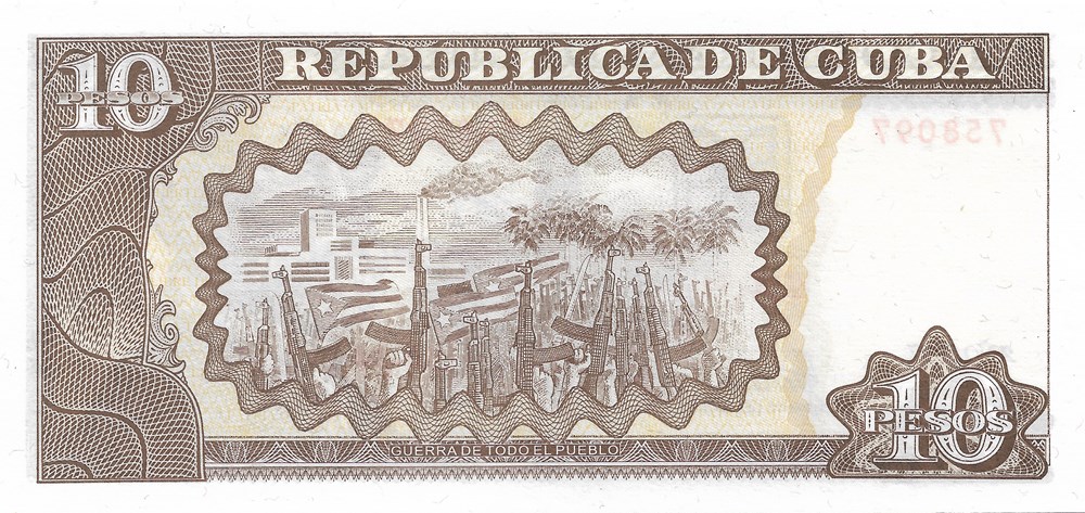 billets amerique centrale et caraibes cuba 10 pesos