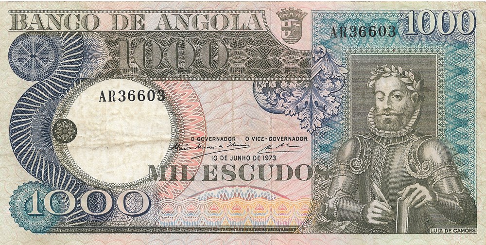 1.000 escudos billets afrique angola 1 000 escudos