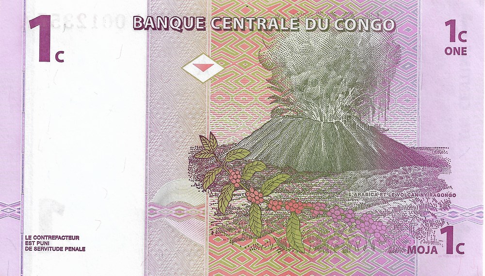 billets afrique republique democratique du congo 1 centime