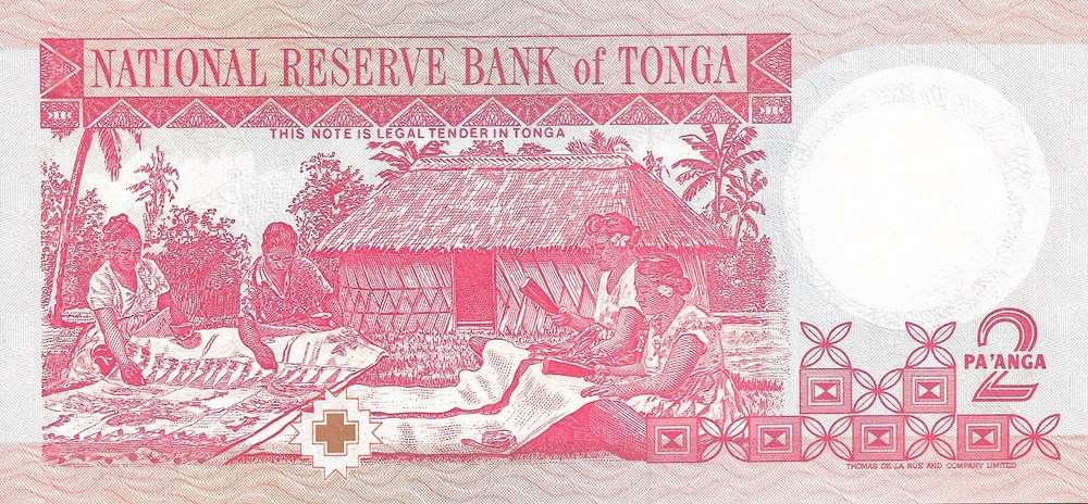billets oceanie tonga 2 pa anga