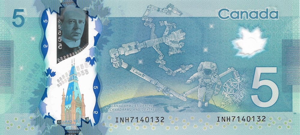 5 dollars billets amerique du nord canada 5 dollars