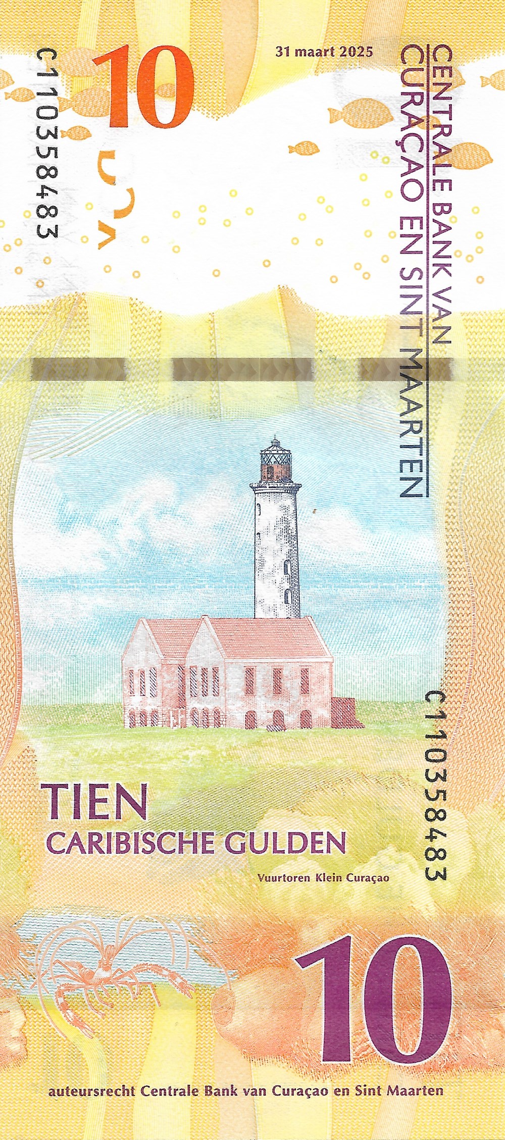10 florins caribéens billets amerique centrale et caraibes curacao 10 florins caribeens