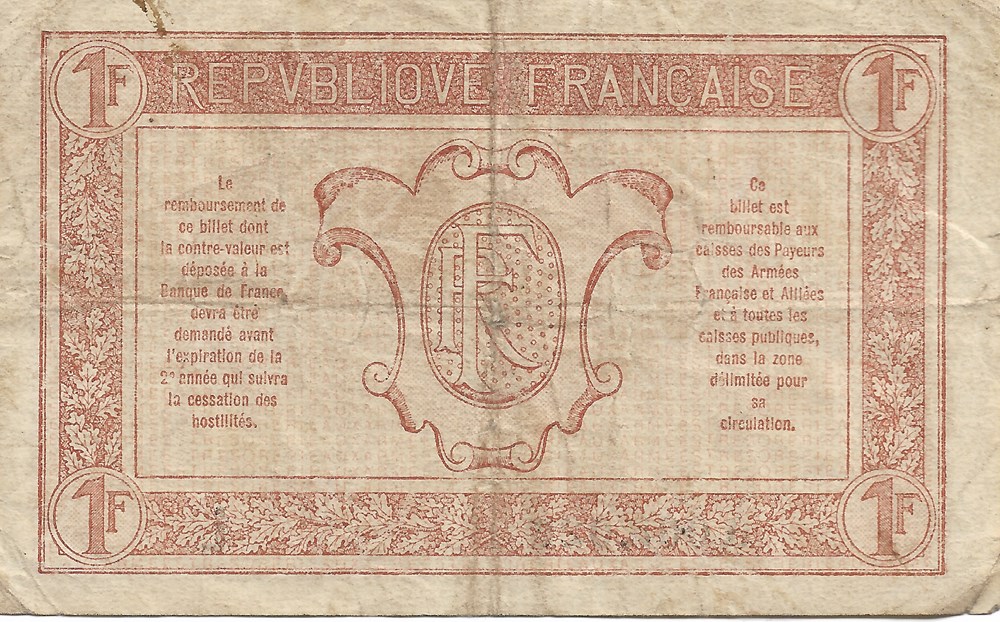 1 franc billets europe france 1 franc