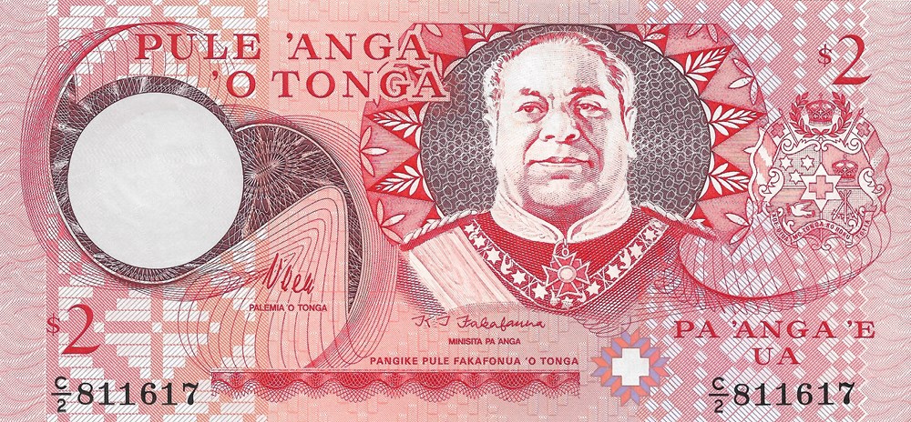 billets oceanie tonga 2 pa anga
