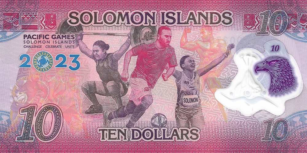 billets oceanie salomon 10 dollars