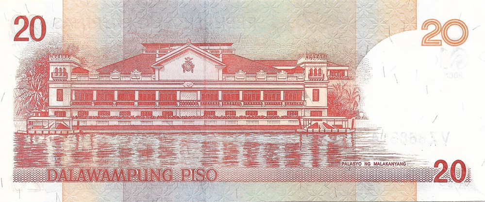 20 pesos billets asie philippines 20 pesos