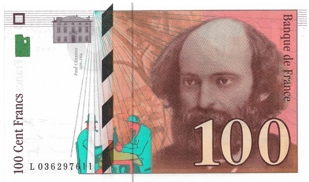 billets europe france 100 francs