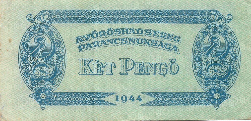 2 pengö billets europe hongrie 2 pengo