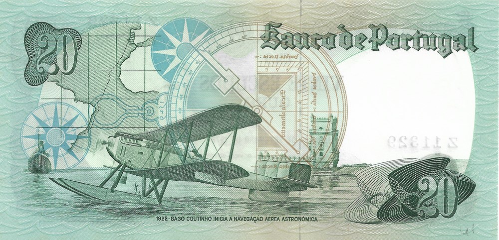 20 escudos billets europe portugal 20 escudos