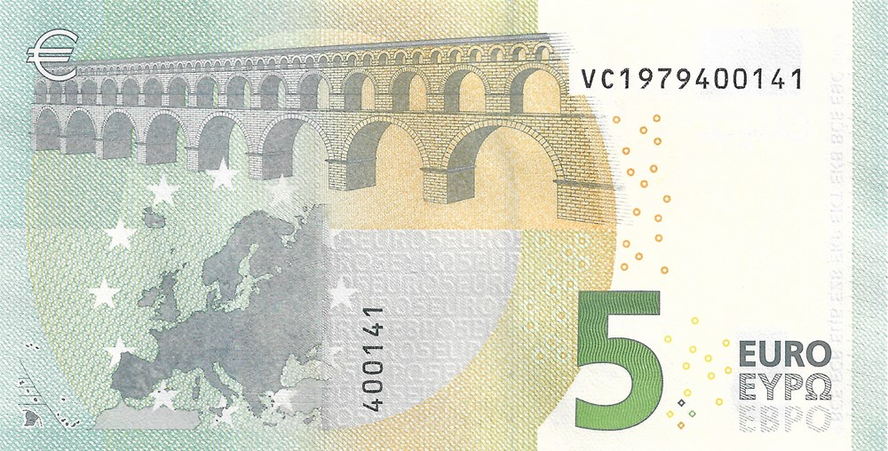 5 euros billets europe espagne 5 euros