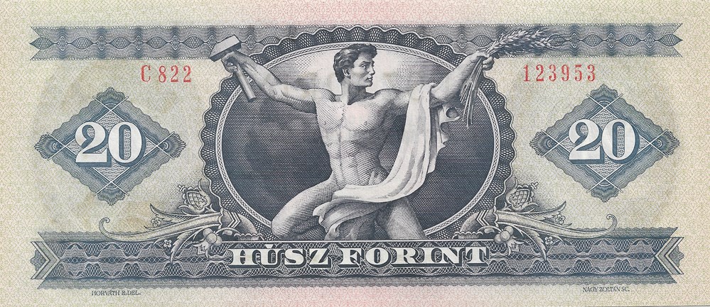 20 forint billets europe hongrie 20 forint