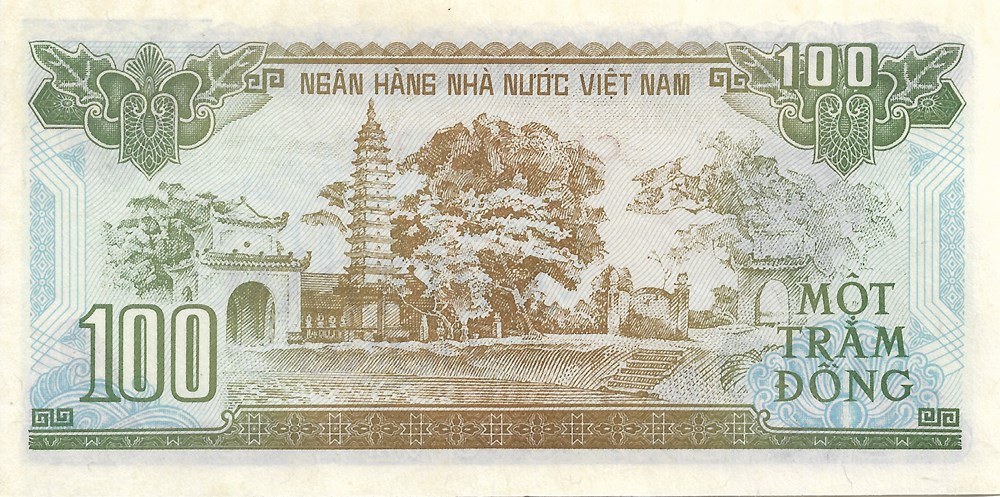 100 dong billets asie vietnam 100 dong