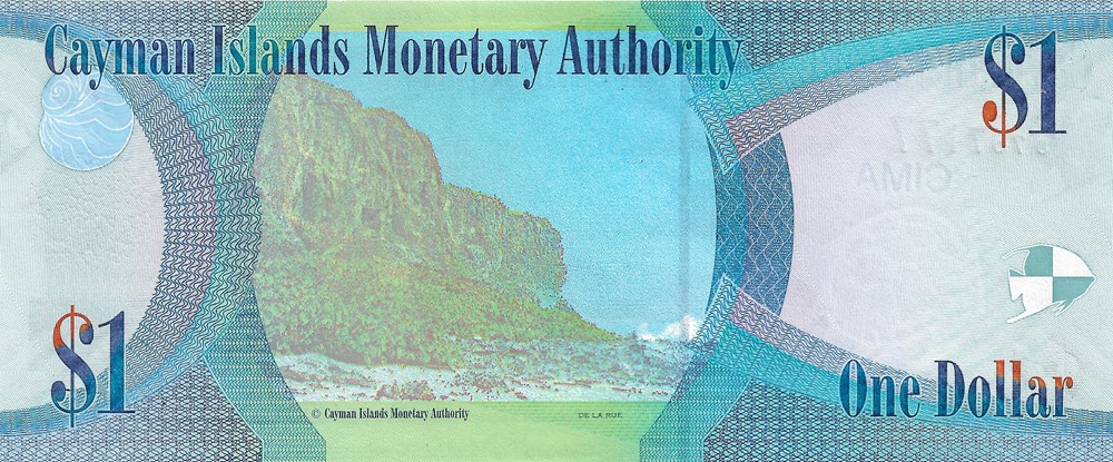 1 dollar billets amerique centrale et caraibes iles caimans 1 dollar