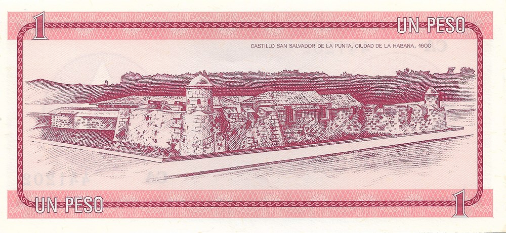 1 peso billets amerique centrale et caraibes cuba 1 peso