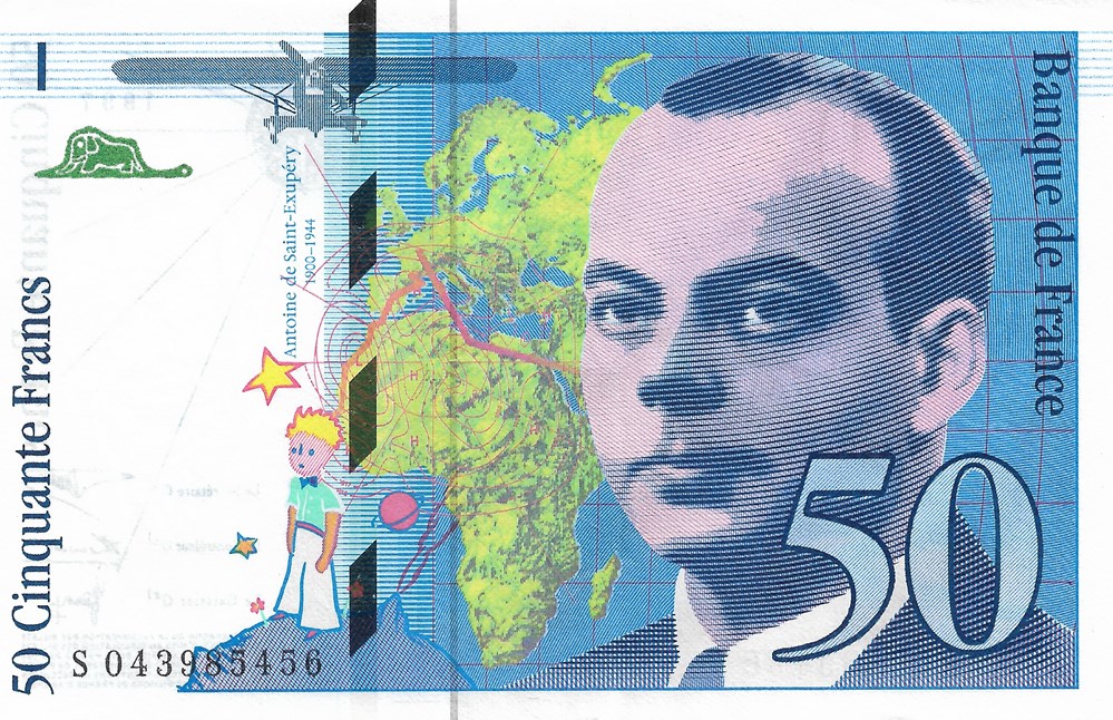 billets europe france 50 francs