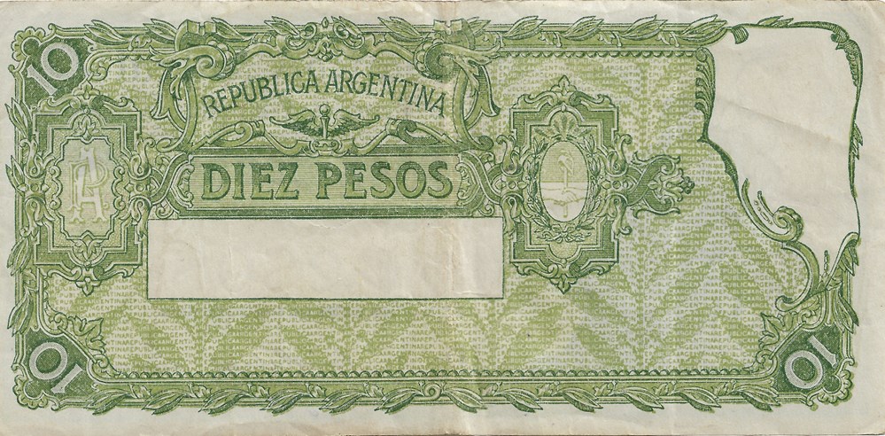 10 pesos billets amerique du sud argentine 10 pesos