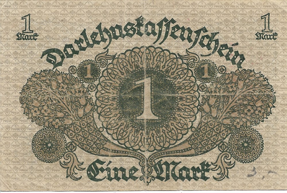 1 mark billets europe allemagne 1 mark