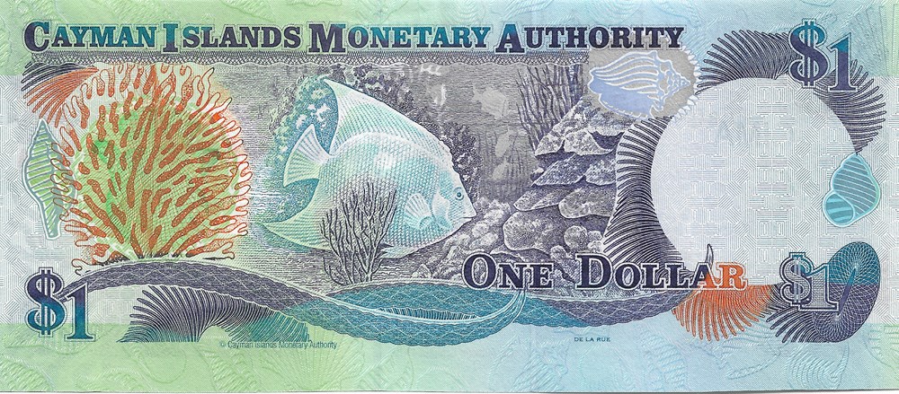 1 dollar billets amerique centrale et caraibes iles caimans 1 dollar