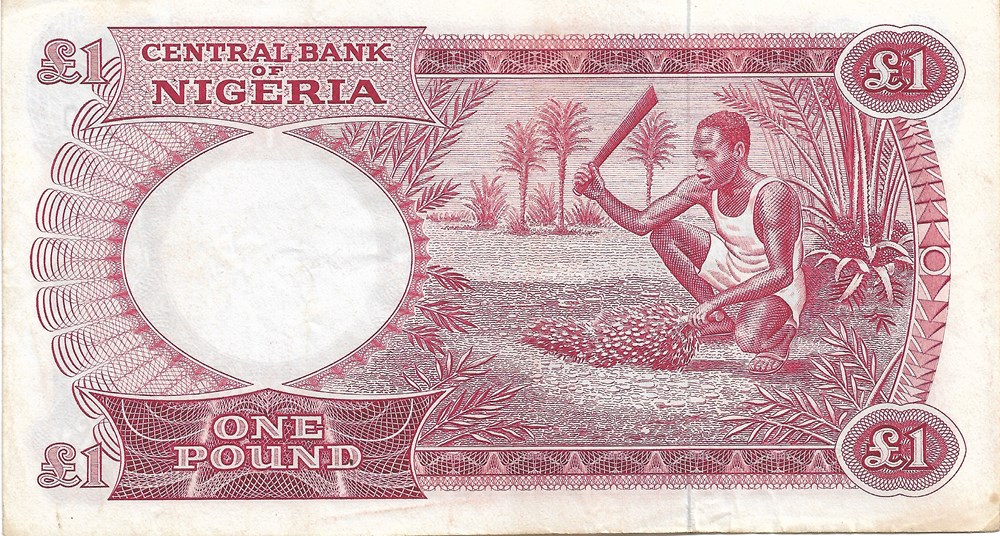 billets afrique nigeria 1 livre