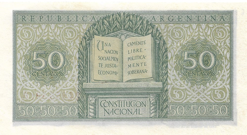 50 centavos billets amerique du sud argentine 50 centavos
