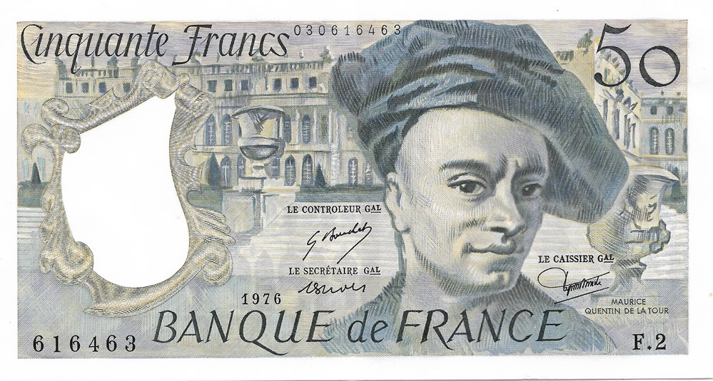 50 francs billets europe france 50 francs