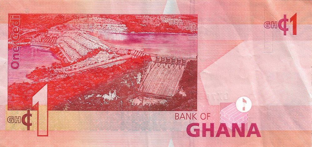 1 cedi billets afrique ghana 1 cedi