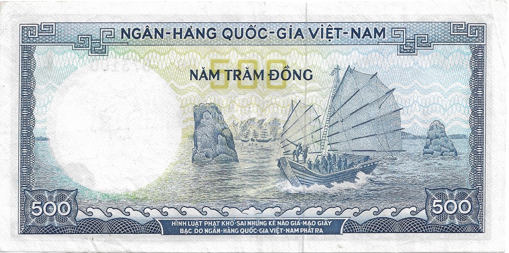 500 dong billets asie vietnam du sud 500 dong
